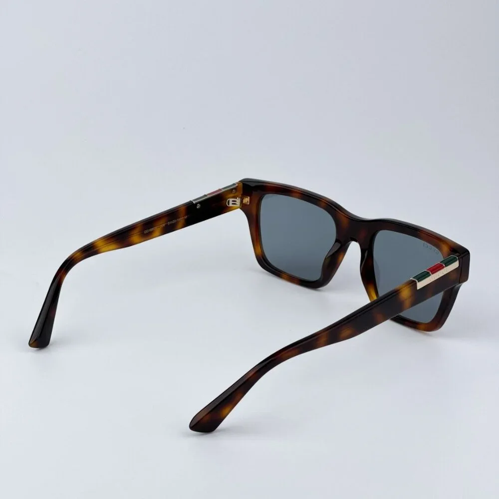 Gucci Men BRAND NEW Sunglasses Havana Grey Square GG1889S 004